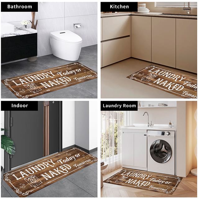 Laundry Room Rug Runner Non Slip Laundry Mats