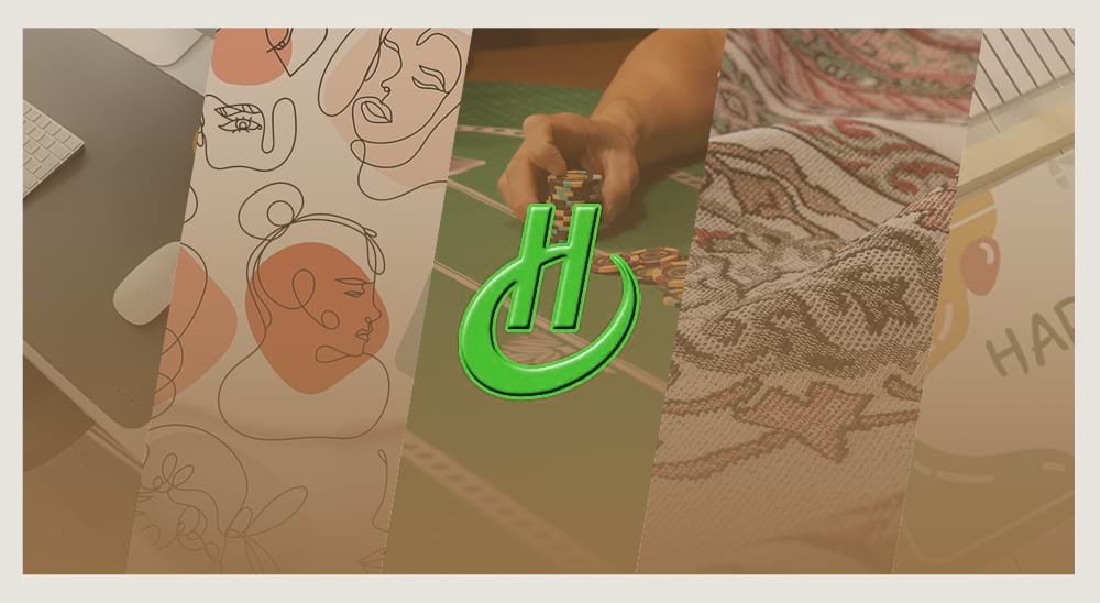 Custom printed mouse pad production process