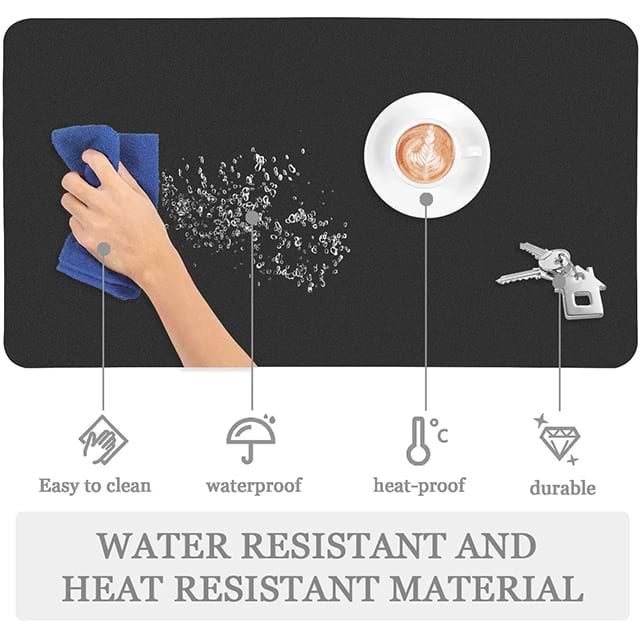 Waterproof PVC Leather Desk Table Protector