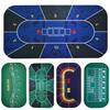 120*60*0.2cm Custom Printing Luxury Black Poker Mat Gambling Table Top Mat Suppliers