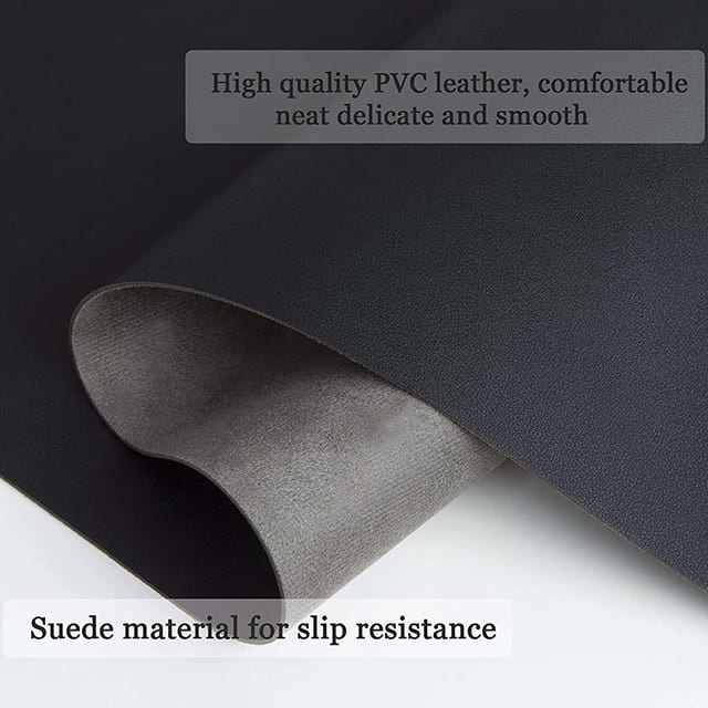 Waterproof PVC Leather Desk Table Protector