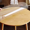 Crystal Clear Plastic Table Cover Protector