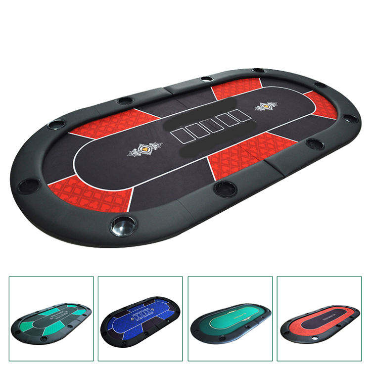 120*60*0.2cm Custom Printing Luxury Black Poker Mat Gambling Table Top Mat Suppliers