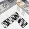 Wholesale Microfiber Printed Carpet Anti Fatigue Kitchen Mat