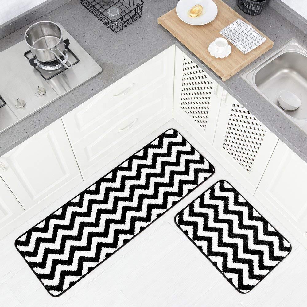 Wholesale Microfiber Printed Carpet Anti Fatigue Kitchen Mat