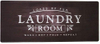 Non slip Flocking Laundry Room Rug Mat
