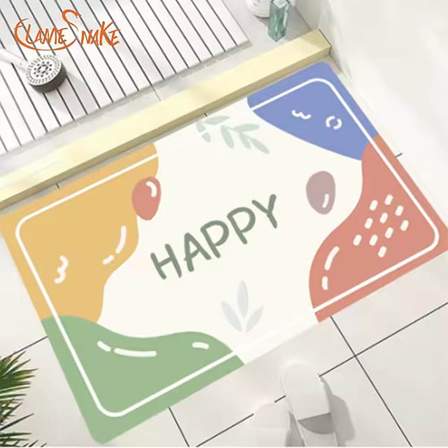 Diatomaceous Earth Anti-Slip Super Absorbent Shower Mat