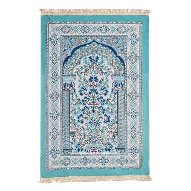 Muslim Travel Prayer Mat Portable Foldable Islamic Rug