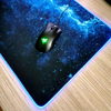 Extra Large RGB Gaming Mouse Pad with 14 Light Modes