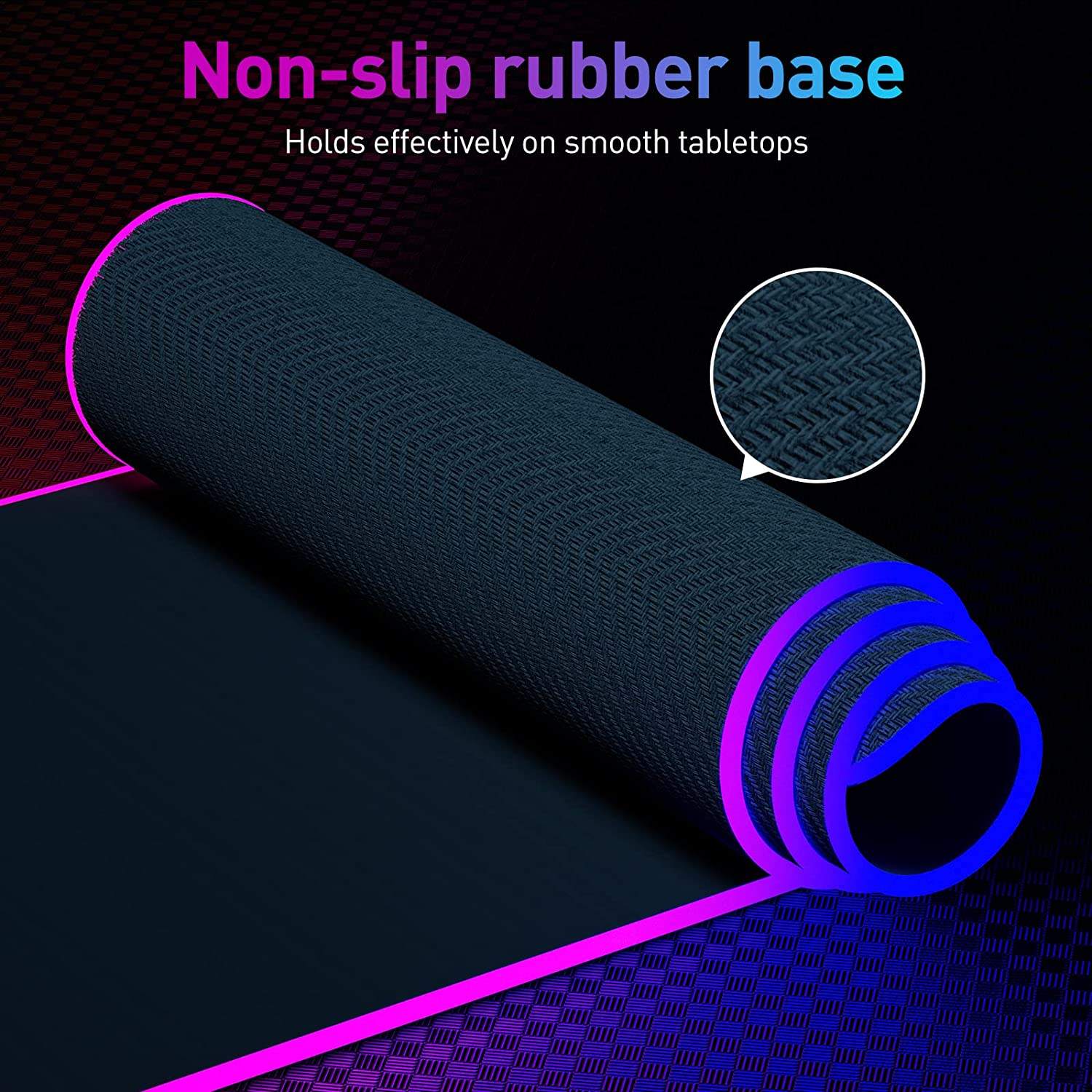 Gaming Mouse Pad with Wireless Charging