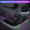 RGB Gaming Mouse Pad With Wrist Rest Support