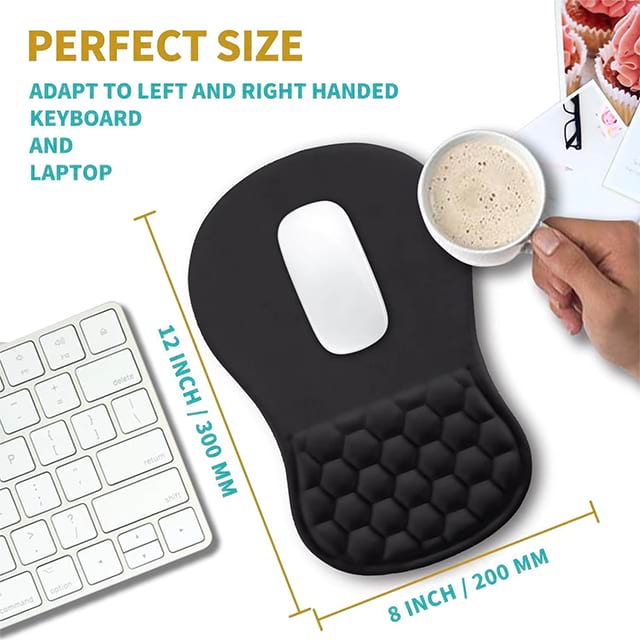 Ergonomic Slope Mouse Pad Wrist Support