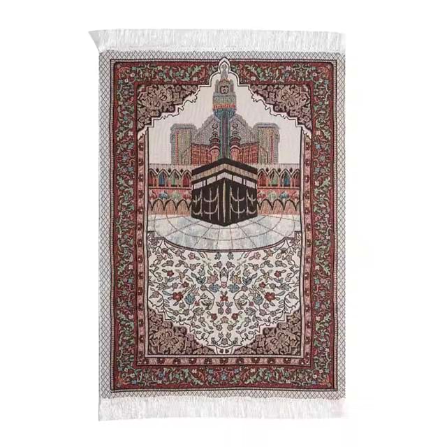 Muslim Travel Prayer Mat Portable Foldable Islamic Rug