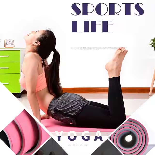 Non Slip Exercise & Fitness Mat For All Types Of Yoga