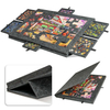 Portable Jigsaw Puzzle Table Felt Puzzle Plateau Tilting Puzzle Board for 1000-2000 Pieces with Non-Slip Felt Surface