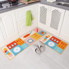 Wholesale Microfiber Printed Carpet Anti Fatigue Kitchen Mat
