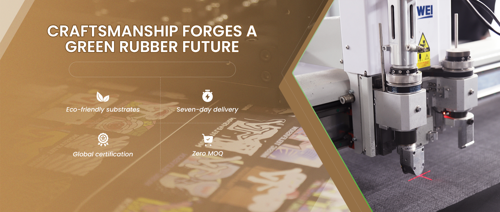 Professional rubber mat production manufacturing facility