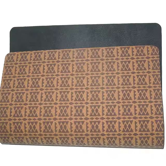 Natural Cork Rubber Front Door Mat