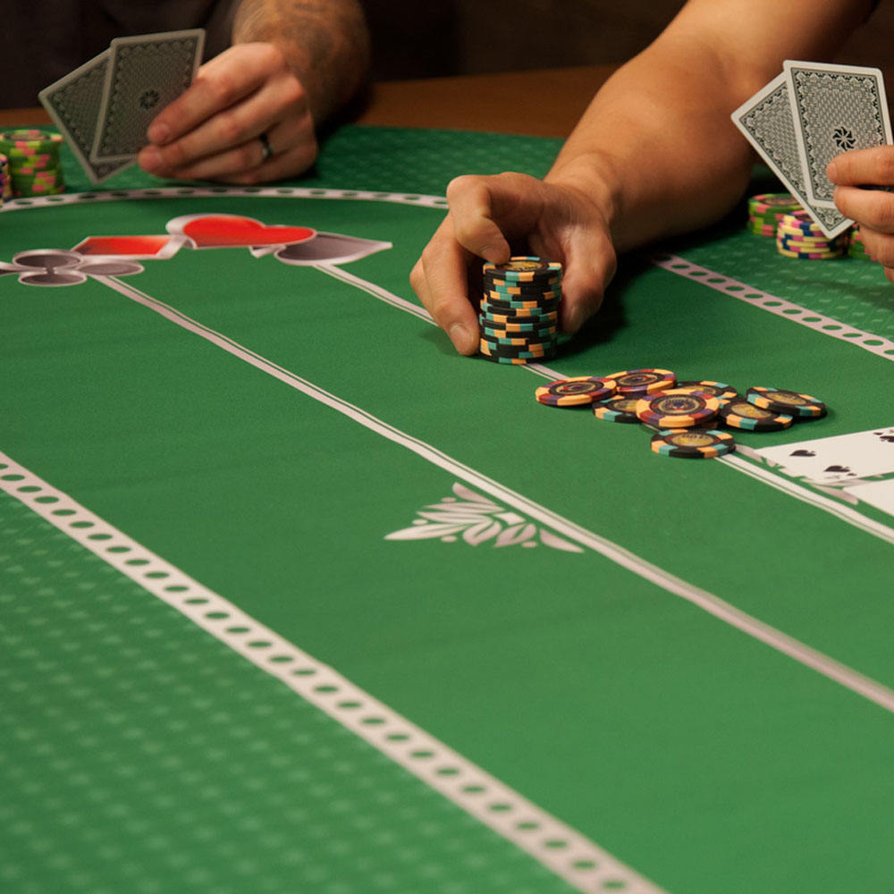 90*180*0.2CM Texas Poker Rubber Mat Custom Printing Poker Table for Gambling Suppliers