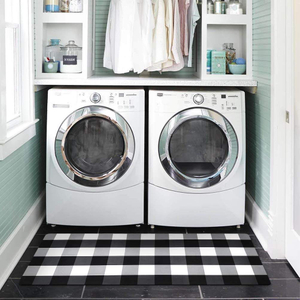 Factory Supply 5mm Thickness Waterproof Rubber Bath Mat Non Slip Laundry Room Mat