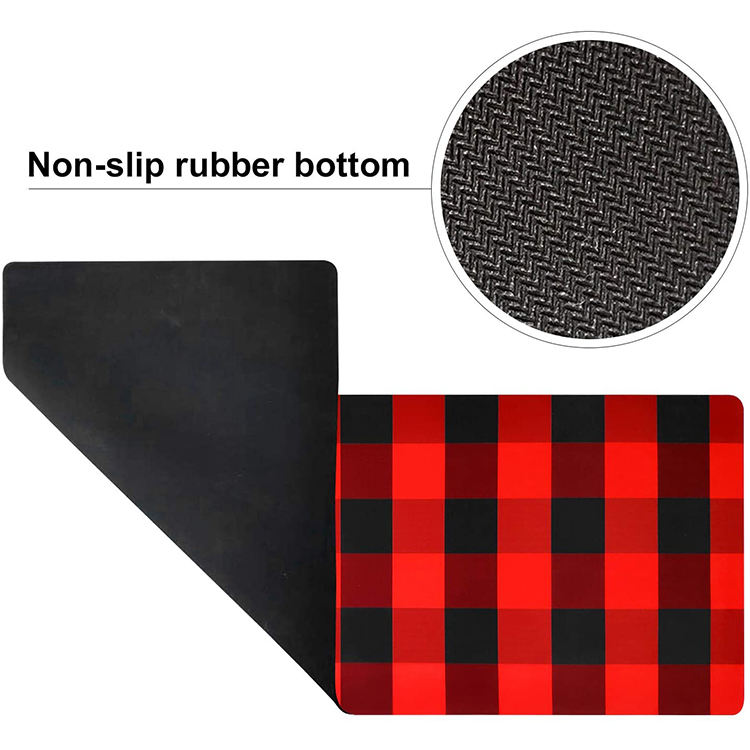 50*120cm Rubber Backed Laundry Room Mat Bath Mat Non Slip Waterproof Laundry Room Decor Mat