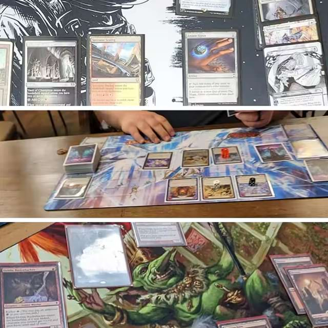 Durable MTG Playmat TCG Playmat With Zone