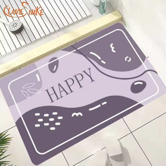 Diatomaceous Earth Anti-Slip Super Absorbent Shower Mat