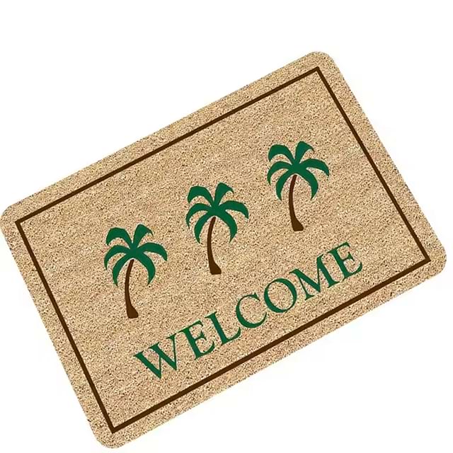 Natural Cork Rubber Front Door Mat