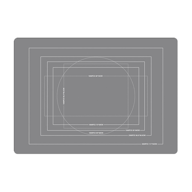 760*120*3mm Kids Baby Play Puzzle Mat Waterproof Rubber Black Puzzle Mats Roll