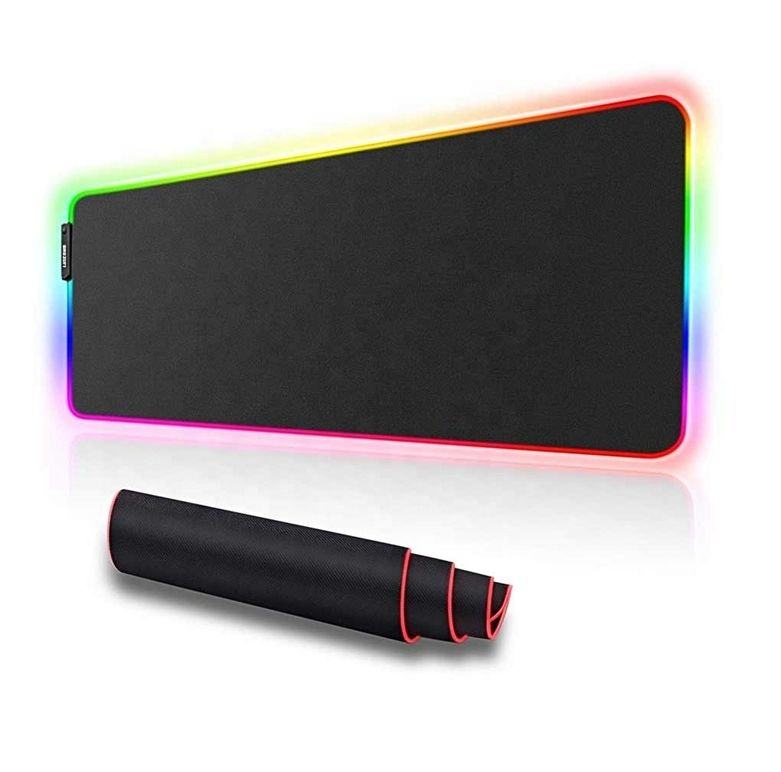 Extra Large RGB Gaming Mouse Pad with 14 Light Modes