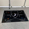 Custom Design Sports Mats Soundproof Anti-Skid Sports Professional Mute Basketball Training Mats for Adults and Kids