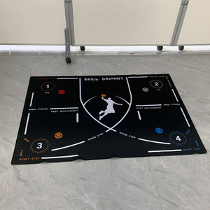 Custom Design Sports Mats Soundproof Anti-Skid Sports Professional Mute Basketball Training Mats for Adults and Kids