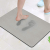 Natural Rubber Blank Bath Mat Non Slip Super Absorbent Floor Mat