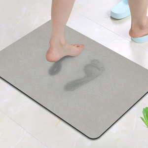 Natural Rubber Blank Bath Mat Non Slip Super Absorbent Floor Mat