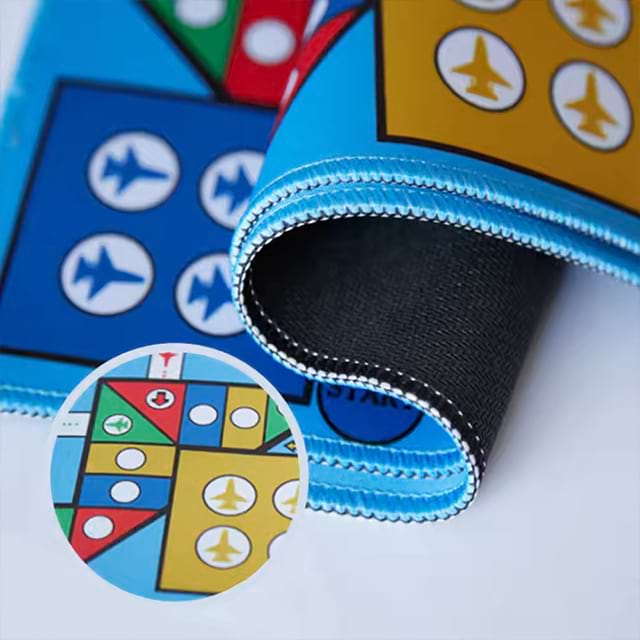 Flying Chessboard Mouse Pad Non-Slip Gaming Mat