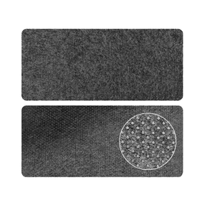 Custom Large Felt Desk Mat for Office Home Desktop With Anti-slip Rubber Drip Dots Backing Keyboard Mouse Pad