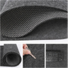 Custom Large Felt Desk Mat for Office Home Desktop With Anti-slip Rubber Drip Dots Backing Keyboard Mouse Pad