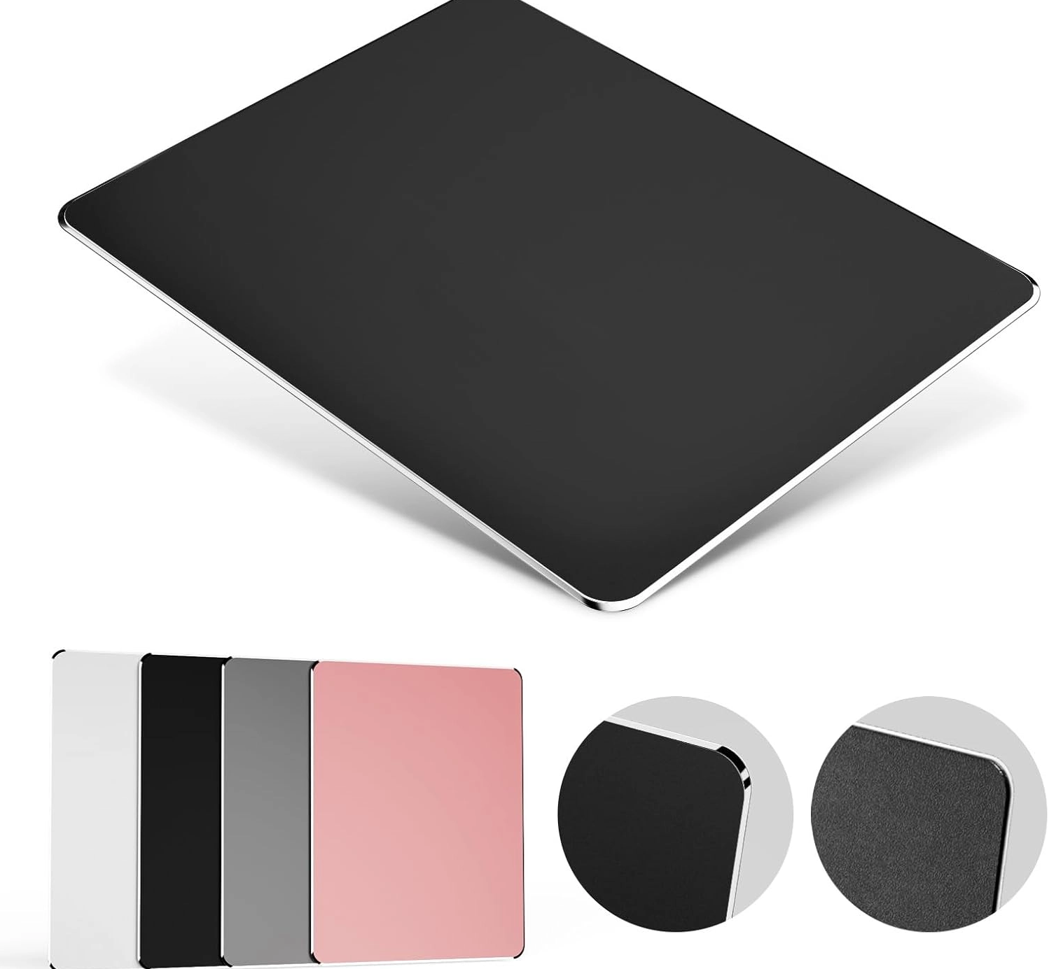 Why Aluminum Mouse Pads Are Gaining Ground: A Hard Plate, A Leather Base And Two Usable Sides