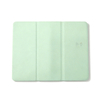 Tri Fold Wireless Charging Mouse Pad Leather Phone Stand Desk Mat Fast Charge Compact Travel Office Gift
