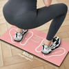 Custom Home Fitness Pilates Squat Yoga Mat Gym Instructional Rubber 5mm Non-Slip Waterproof Folding Mat